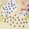 45Pcs 9 Colors Alloy Printed Pendants FIND-SZ0003-50-4