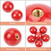 Plastic Round Beads KY-WH0001-009-4