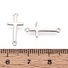 925 Sterling Silver Connector Charms STER-N016-98P-3