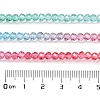 Transparent Painted Glass Beads Strands X1-DGLA-A034-T3mm-A11-3