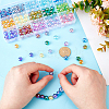   180Pcs 15 Colors Transparent Acrylic Beads MACR-PH0001-58-2