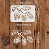 Plastic Reusable Drawing Painting Stencils Templates DIY-WH0202-312-2