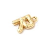 Brass Charms KK-P340-01G-R-2