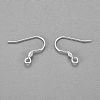 304 Stainless Steel Earring Hooks X-STAS-H436-04S-2
