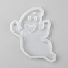 Halloween DIY Ghost Pendant Silicone Molds DIY-P006-44-2
