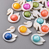 Natural Freshwater Shell Pendants SHEL-R144-17-1