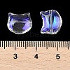 Transparent Spray Paint Glass Beads GLAA-Z011-03K-3