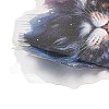 20Pcs Moonlit Cat Waterproof PET Self-Adhesive Decorative Stickers DIY-M053-04C-4