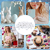 Resin Cabochons RESI-WH0001-28-5