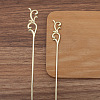 Alloy Flower Hair Sticks PW-WGDBE65-04-1