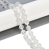 Natural White Jade Beads Strands G-G182-B21-05-2