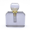 Synthetic Quartz Openable Perfume Bottle Pendants G-E556-08B-2