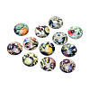 Glass Cabochons GGLA-T001-12mm-127-1