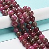 Natural Watermelon Tourmaline Bead Strands G-NH0006-A01-03-2