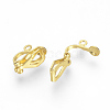 Iron Clip-on Earring Findings X-KK-R071-06G-2