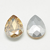 Pointed Back Glass Rhinestone Cabochons RGLA-T081-6x8mm-06-2