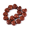 Natural Red Jasper Beads Strands G-T144-22A-03-2