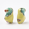 Handmade Porcelain Beads X-PORC-Q258-01-4