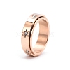 Rotatable Stainless Steel Finger Ring PW-WGC6D1D-03-1