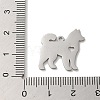 Non-Tarnish 304 Stainless Steel Pendants STAS-O005-13P-3