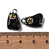 Halloween Theme Opaque Resin Pendants RESI-D075-01D-3