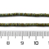 Electroplated Non-magnetic Hematite Beads Strands G-P571-A01-01B-4