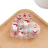 Christmas Theme PVC Claw Hair Clips PW-WGBF3A6-02-1