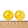 Natural Yellow Agate Cabochons G-E492-F-06-3