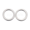 Brass Linking Rings KK-Y003-03C-S-2