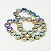 Non-magnetic Synthetic Hematite Beads Strands G-E130-4F-2