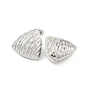 Non-Tarnish Triangle 304 Stainless Steel Ear Studs EJEW-L290-017P-2