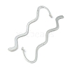 Zinc Alloy Wavy Bookmarks LS-PALLOY-17-AS-FF-1-2