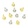 10Pcs 2 Colors Brass Charms KK-CJ0004-50-8