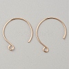 Brass Earring Hooks KK-WH0044-141B-G-1