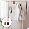 8Pcs 4 Colors PU Leather Towel Clip AJEW-PH0008-56-5