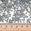 Transparent Colours Rainbow Round Glass Seed Beads X-SEED-A007-3mm-172-4