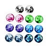 Fluorescent Glass Cabochons GGLA-T004-13-1