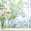 Waterproof PVC Colored Laser Stained Window Film Adhesive Stickers DIY-WH0256-095-7