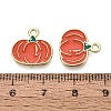 Alloy Enamel Pendants ENAM-Q003-10G-3