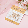 Beebeecraft 50Pcs Brass Beads KK-BBC0012-09A-6