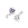 Alloy Enamel European Dangle Charms PALLOY-F257-01P-01-2