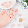 Gorgecraft 25Pcs Natural Rose Quartz Beads G-GF0001-02A-3