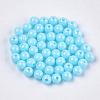 Opaque Plastic Beads KY-T005-6mm-613-1