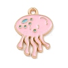 Alloy Enamel Pendants ENAM-A008-36KCG-02-1