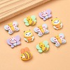 20Pcs 5 Styles Opaque Resin Insect Cabochons RESI-YW0001-51-5