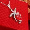 Fashion Tin Alloy Pendant Necklaces NJEW-BB21635-6