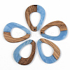 Resin & Walnut Wood Pendants RESI-S389-026A-2