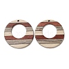 Wenge Wood & Sandalwood & White Ash Pendants WOOD-F013-03-2