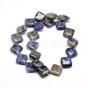 Natural Rhombus Sodalite Beads Strands G-L254-07-2