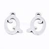 201 Stainless Steel Charms STAS-T044-217P-Q-2